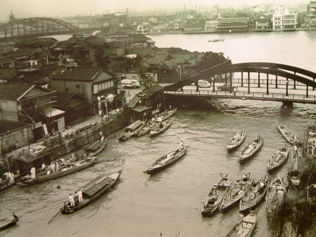 浅草橋　柳橋　和船